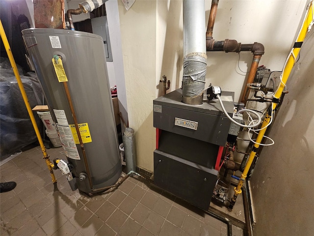 1053 Evergreen Ave, Bronx, NY 10472 - utility room with water heater