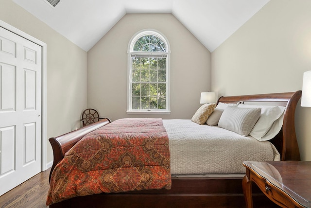 1 Alexis, Speonk, NY 11972 - bedroom featuring wood finished floors and lofted ceiling