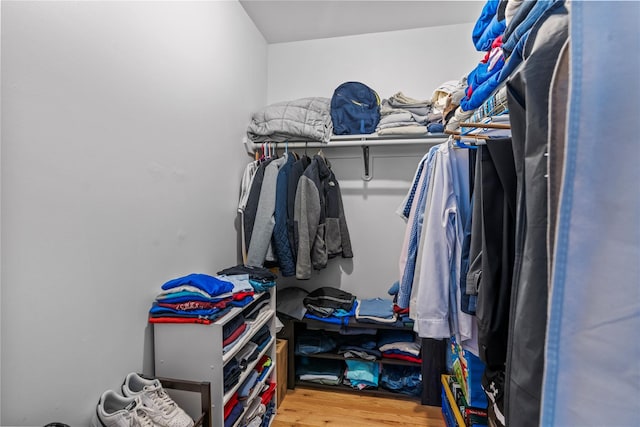 68 E Hartsdale Ave Unit 3K, Hartsdale, NY 10530 - spacious closet with wood finished floors