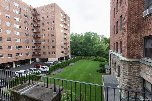 68 E Hartsdale Ave Unit 3K, Hartsdale, NY 10530 - view of apartment building / complex featuring parking and cooling unit
