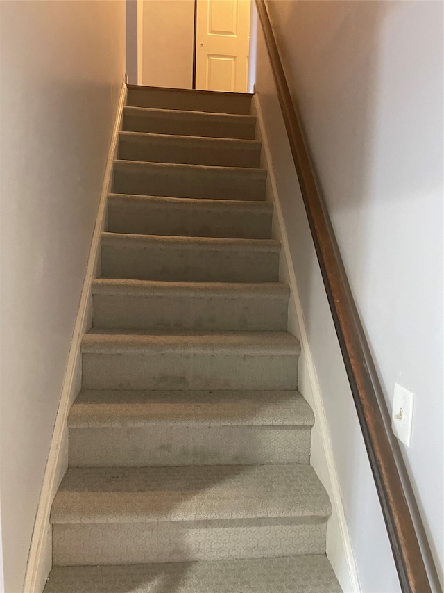 38 Sheffield Dr, Middletown, NY 10940 - stairway featuring carpet flooring