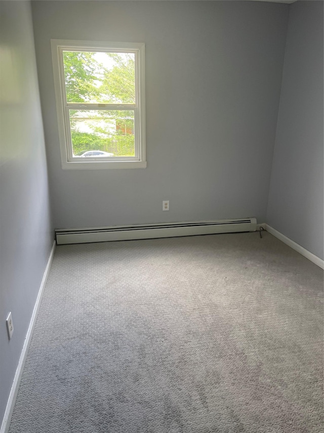 38 Sheffield Dr, Middletown, NY 10940 - carpeted spare room with a baseboard radiator and baseboards