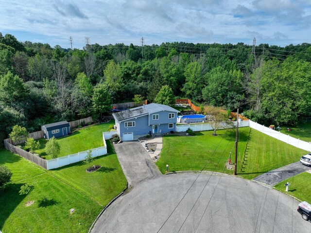 7 Walnut Ct, Goshen, NY 10924 - bird's eye view of a forest