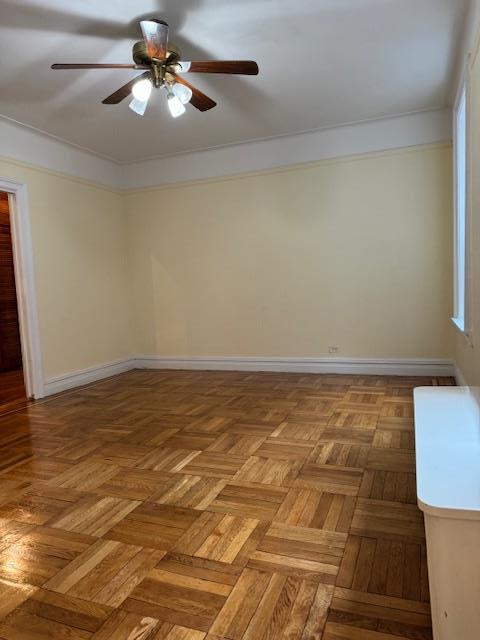 2925 Matthews Ave Unit 5F, Bronx, NY 10467 - empty room featuring a ceiling fan