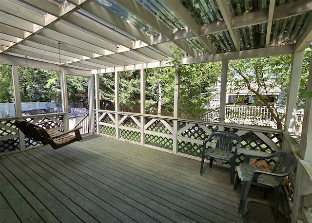 103 Arlington Rd, Lake Ronkonkoma, NY 11779 - deck with a pergola