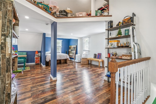 1644 Kenneth Ave, Baldwin, NY 11510 - bedroom with wood finished floors and recessed lighting