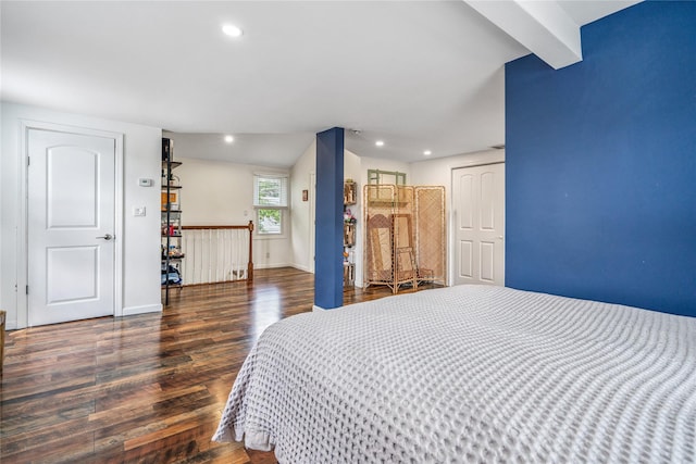 1644 Kenneth Ave, Baldwin, NY 11510 - bedroom featuring wood finished floors and recessed lighting