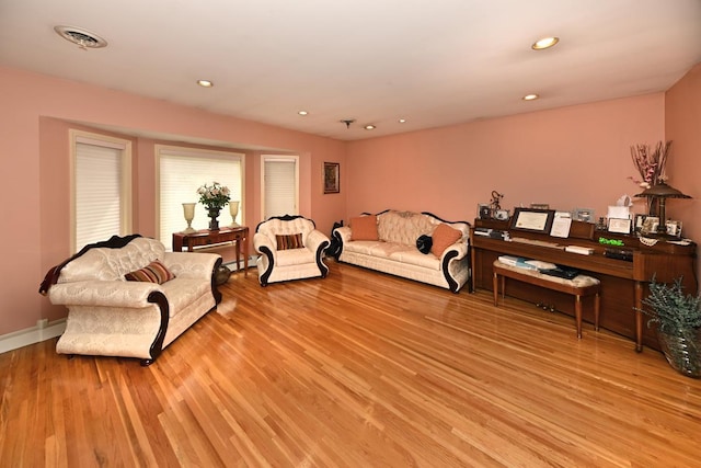 17 E Stemmer Ln, Suffern, NY 10901 - living area featuring light wood finished floors and recessed lighting
