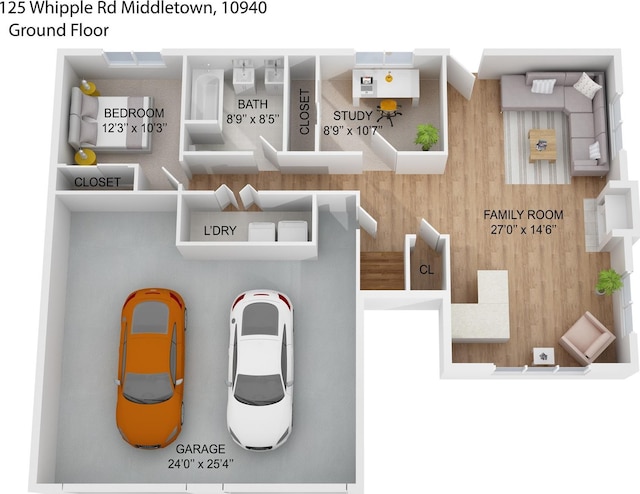 125 Whipple Rd, Middletown, NY 10940 - view of room layout