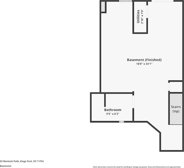 52 Mantack Path, Kings Park, NY 11754 - view of floor plan / room layout