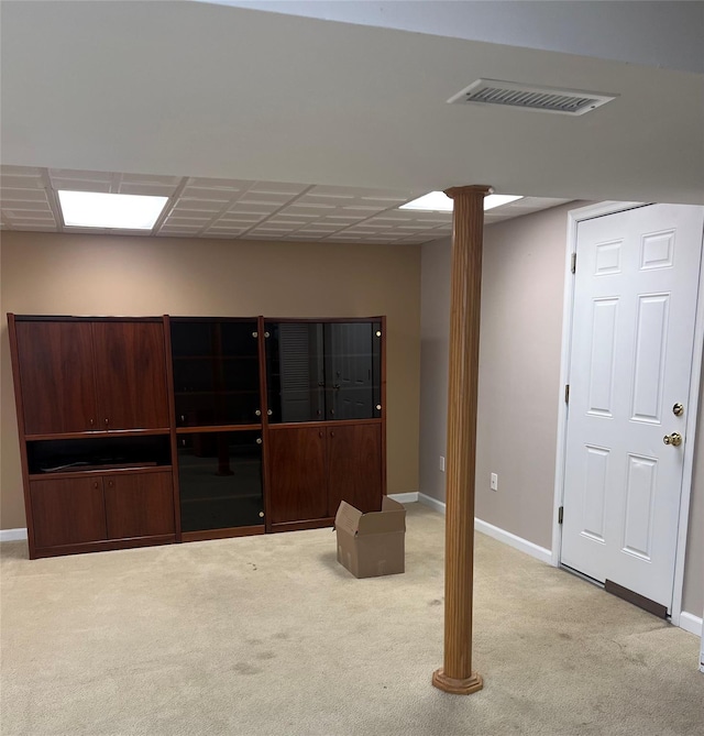 13 Butternut Ct, Highland Mills, NY 10930 - basement featuring carpet and baseboards