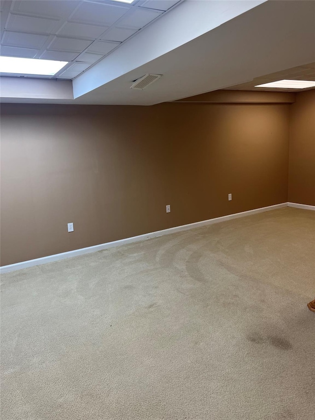 13 Butternut Ct, Highland Mills, NY 10930 - finished below grade area with carpet flooring