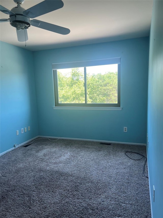 13 Butternut Ct, Highland Mills, NY 10930 - carpeted empty room with healthy amount of natural light and ceiling fan