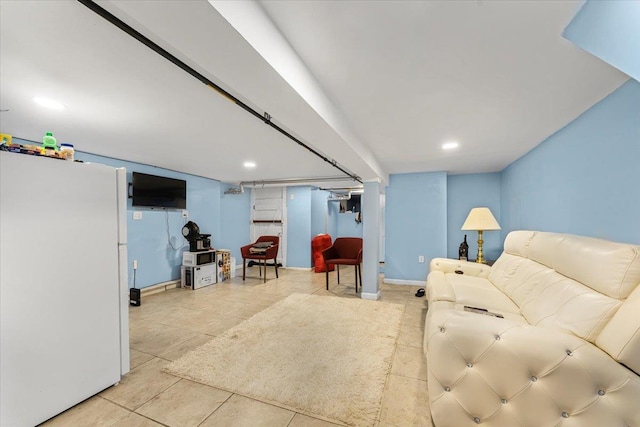 1047 Trinity Ave, Bronx, NY 10456 - living area with tile patterned floors and baseboards