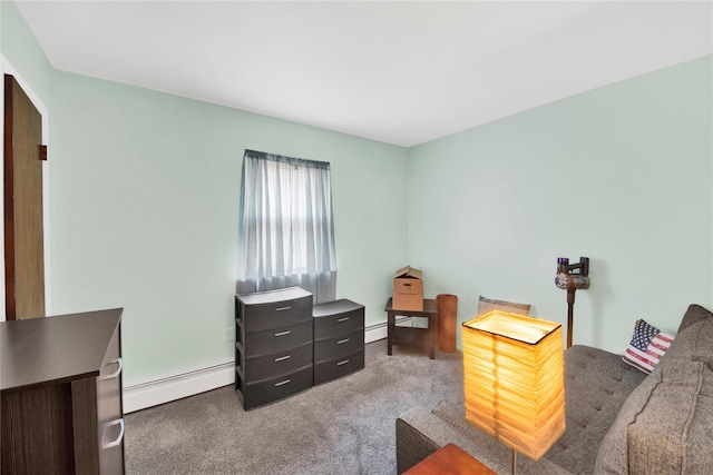 1455 Kennellworth Pl, Bronx, NY 10465 - living area with baseboard heating and carpet