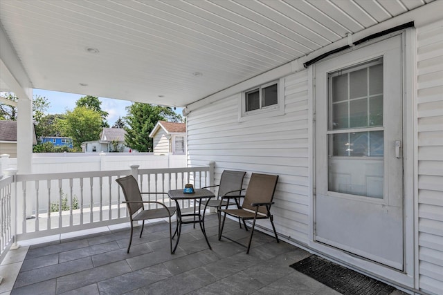 596 Lincoln Ave, West Hempstead, NY 11552 - view of patio featuring outdoor dining space