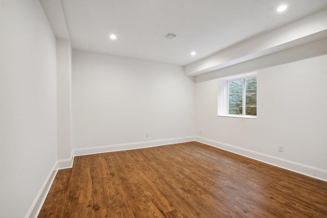 46 Plainview Rd, Woodbury, NY 11797 - spare room featuring recessed lighting and wood finished floors