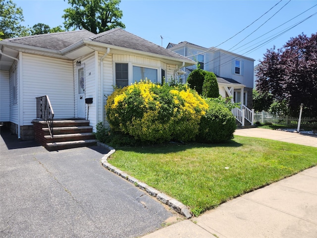 14 W Argyle St, Valley Stream, NY 11580 - view of front of property with roof with shingles