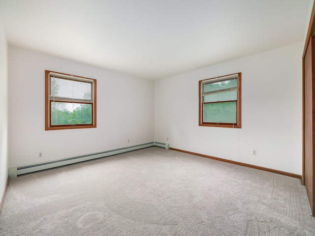 3 Kohler, Middletown, NY 10940 - carpeted spare room featuring a baseboard radiator and baseboards