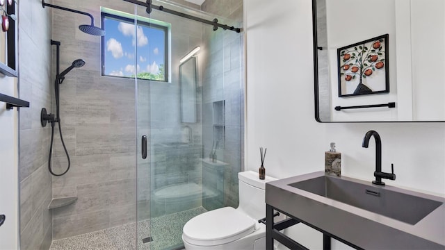 305 Fay Ct, Mattituck, NY 11952 - bathroom featuring a shower stall and vanity