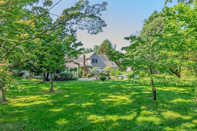 2 White Pine Ln, Setauket, NY 11733 - view of grassy yard featuring a gazebo
