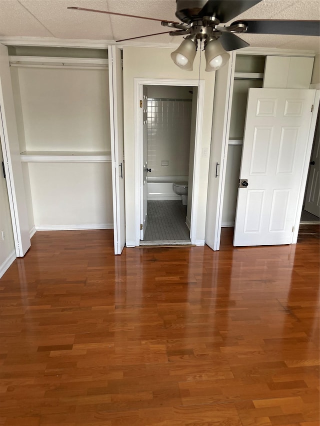 3220 Fairfield Ave Unit 6D, Bronx, NY 10463 - unfurnished bedroom with wood finished floors and connected bathroom