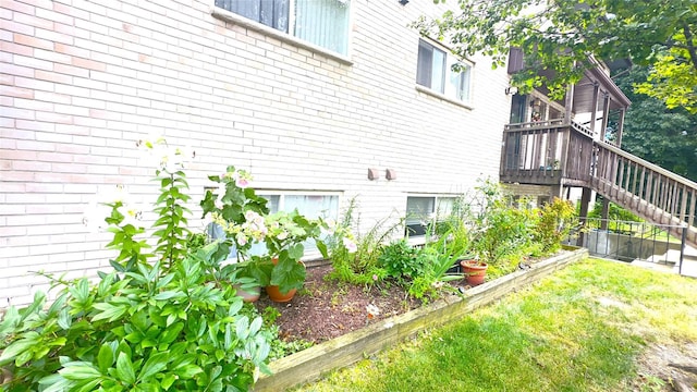 26 Cooper Unit 314, Poughkeepsie, NY 12603 - view of side of home featuring stairs and brick siding