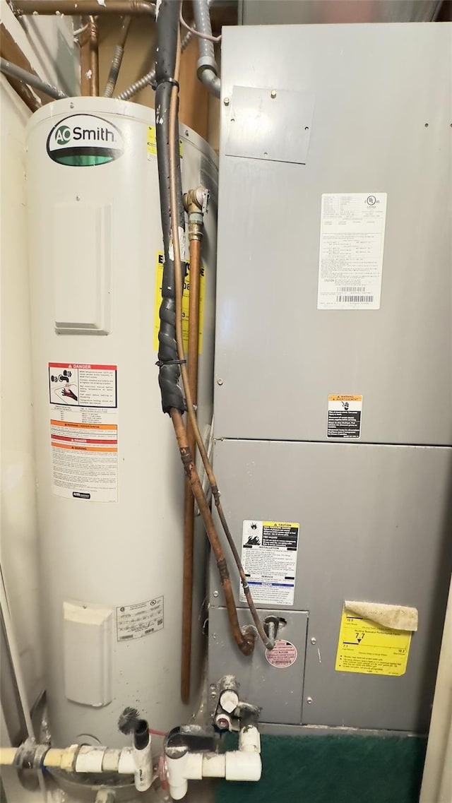 26 Cooper Unit 314, Poughkeepsie, NY 12603 - utilities featuring electric water heater and heating unit