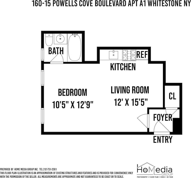 160-15 Powells Cove Blvd Unit A1, Whitestone, NY 11357 - view of property floor plan