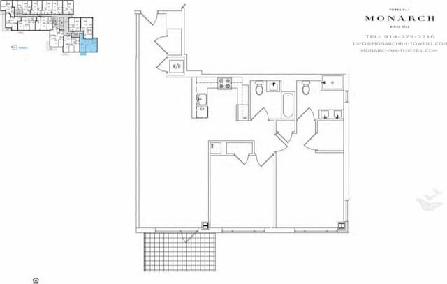 701 Rdg Hill Blvd Unit 10B, Yonkers, NY 10710 - view of home floor plan