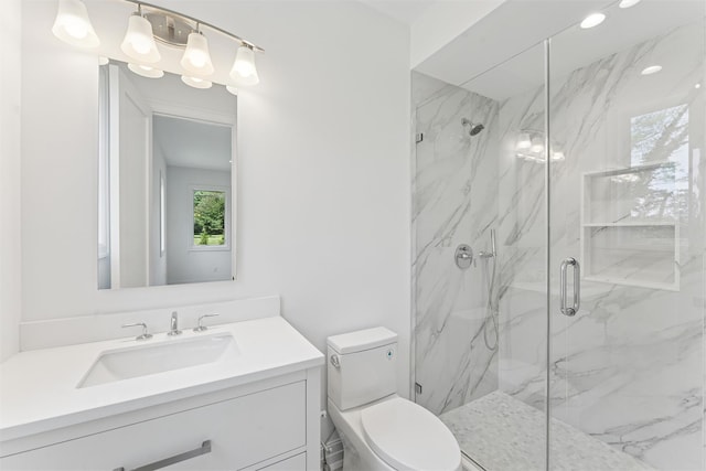 135 S Rd, Westhampton, NY 11977 - full bath featuring a marble finish shower and vanity