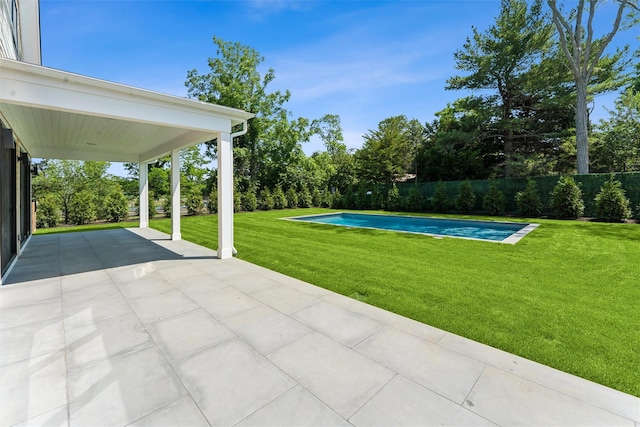 135 S Rd, Westhampton, NY 11977 - view of yard featuring a patio area and view of scattered trees