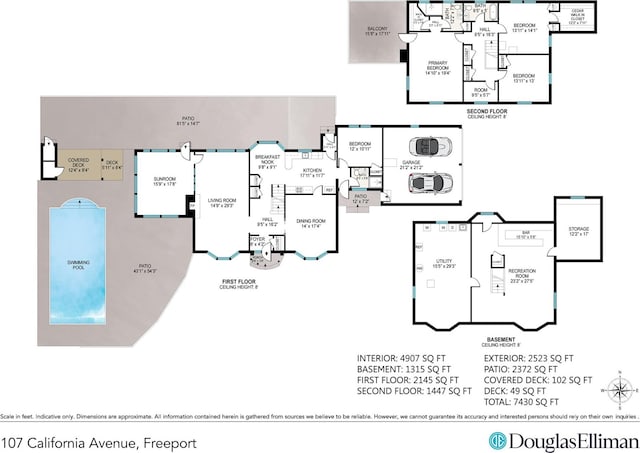 107 California Ave, Freeport, NY 11520 - view of room layout