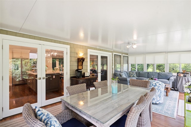 31 Boathouse Ln E, Bay Shore, NY 11706 - sunroom with french doors