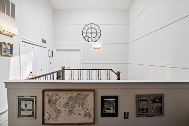 31 Boathouse Ln E, Bay Shore, NY 11706 - hallway with a towering ceiling