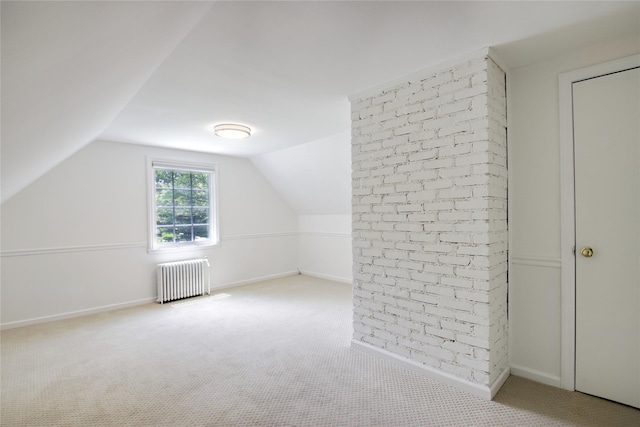 153 Park Ave, Manhasset, NY 11030 - bonus room with radiator heating unit, carpet, and lofted ceiling