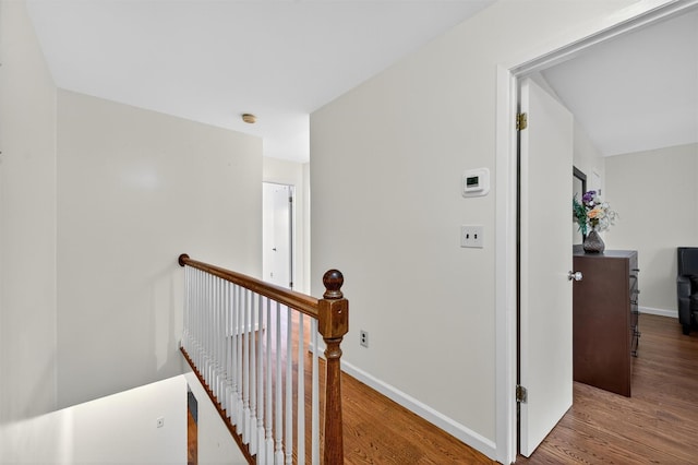 418 Pawnee Ct, Suffern, NY 10901 - corridor with an upstairs landing and wood finished floors