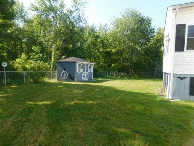 967 State Route 17k, Montgomery, NY 12549 - fenced backyard featuring a storage shed