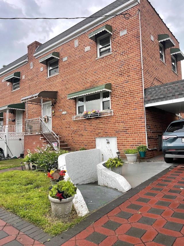 2866 Dewey Ave, Bronx, NY 10465 - view of property exterior with brick siding