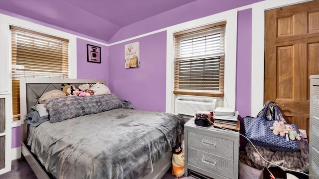 20 Overhill Pl, Yonkers, NY 10704 - bedroom featuring lofted ceiling and cooling unit