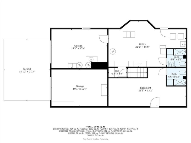 20 Overhill Pl, Yonkers, NY 10704 - view of home floor plan