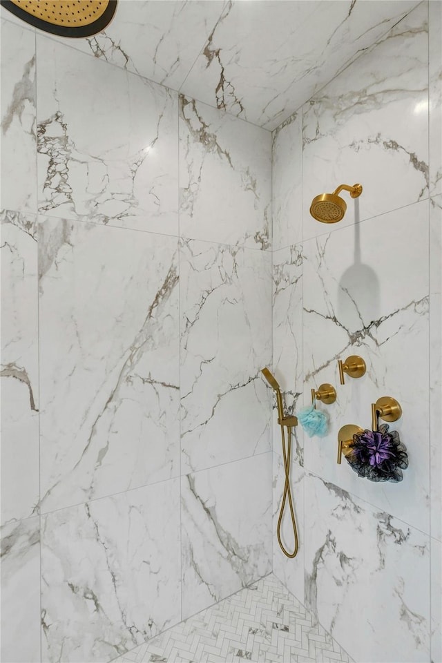 52 Concourse E, Brightwaters, NY 11718 - bathroom view of a marble finish shower