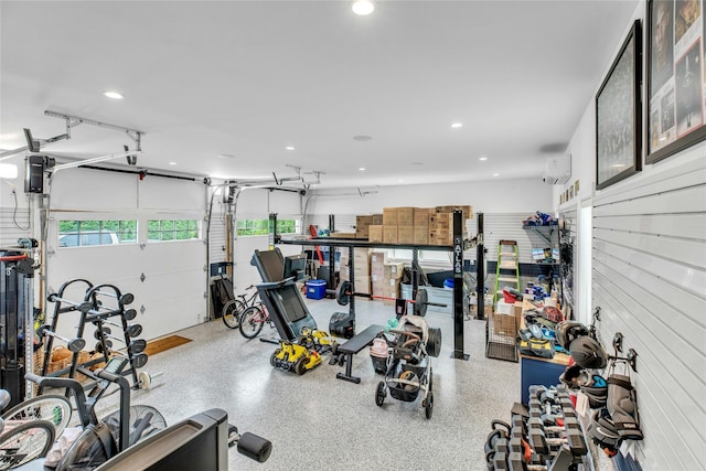52 Concourse E, Brightwaters, NY 11718 - garage with recessed lighting