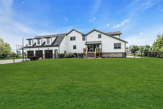 52 Concourse E, Brightwaters, NY 11718 - rear view of property with roof with shingles