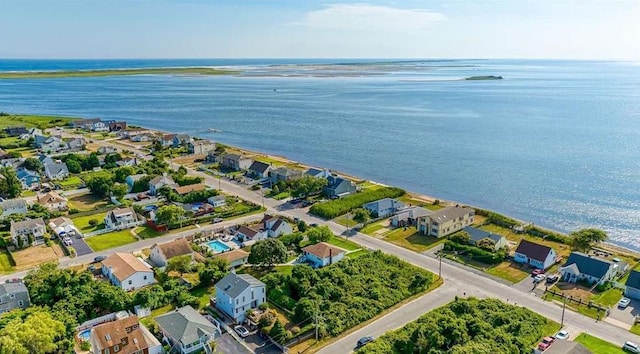 17 Lombardy Dr, Shirley, NY 11967 - aerial view of residential area featuring a large body of water