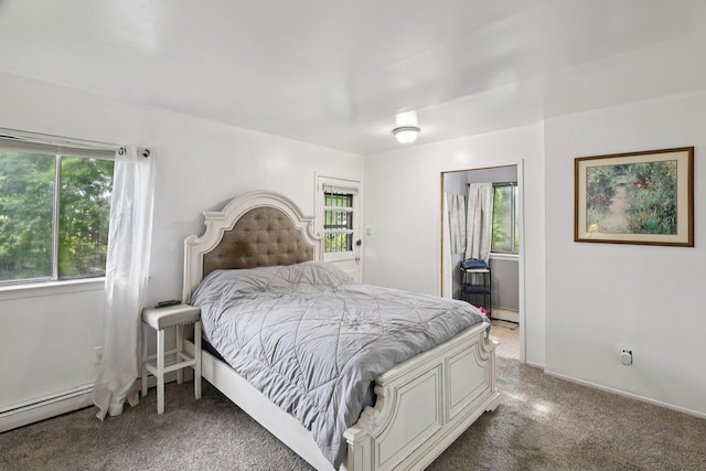 17 Lombardy Dr, Shirley, NY 11967 - bedroom featuring carpet flooring and baseboard heating