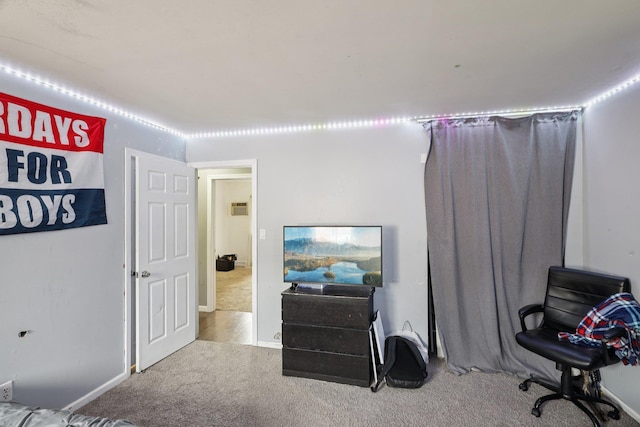 17 Lombardy Dr, Shirley, NY 11967 - bedroom with carpet flooring and a wall unit AC