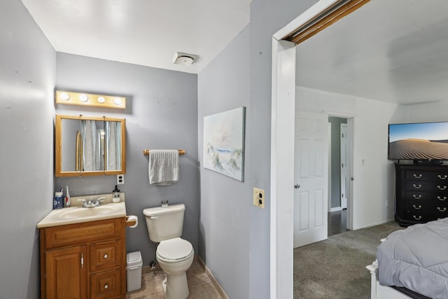 17 Lombardy Dr, Shirley, NY 11967 - bathroom featuring vanity and toilet