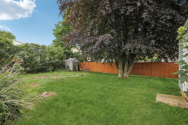 17 Lombardy Dr, Shirley, NY 11967 - fenced backyard featuring a shed