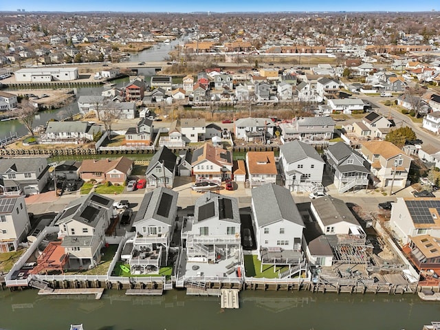 652 Arthur St, Baldwin Harbor, NY 11510 - aerial view of property's location featuring nearby suburban area and a large body of water